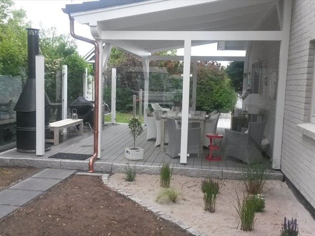 Terrasse mit Dach Terrasse mit Dach
