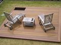 Holzterrasse aus Ipe