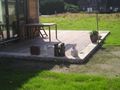 Terrasse mit Garten