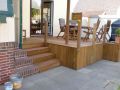 Holzterrasse Hoch