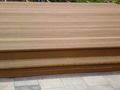 Stuffe einer Holzterrasse