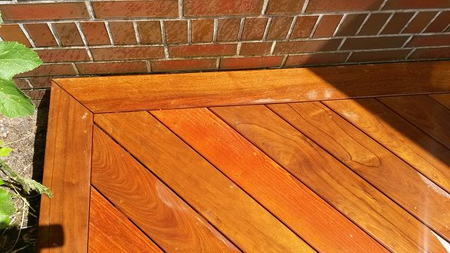 Holzterrasse aus IPE