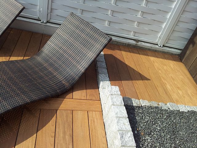 Deck aus Ipe