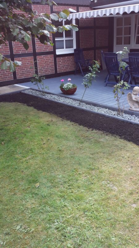 Pflegeleichte Terrasse